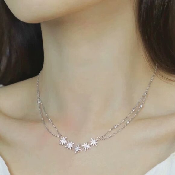 Brand New APM Monaco Star Necklace – Sparkling & Elegant, Unworn in Original Pac - Picture 5 of 5